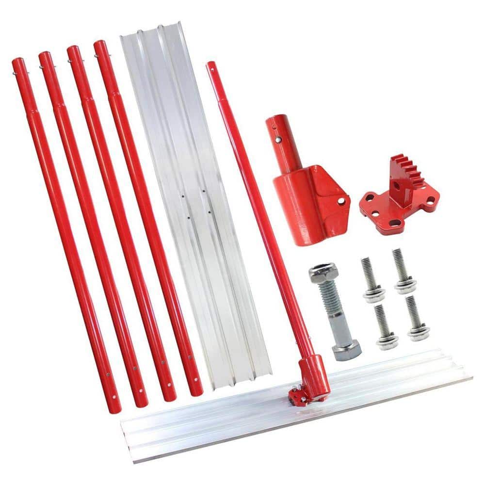 KIWDZFU 48 x 8 Concrete Bull Float with Aluminum Magnesium Alloy Handle for Efficient Finishing and Flexible Adjustment (1)