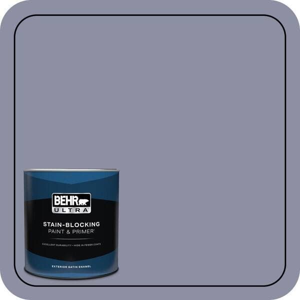 BEHR ULTRA 1 qt. #S550-4 Camelot Satin Enamel Exterior Paint & Primer (2)