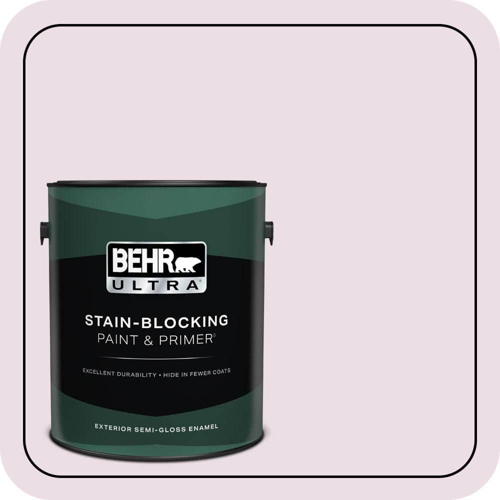 BEHR ULTRA 1 gal. #680C-2 Wing Flutter Semi-Gloss Enamel Exterior Paint & Primer