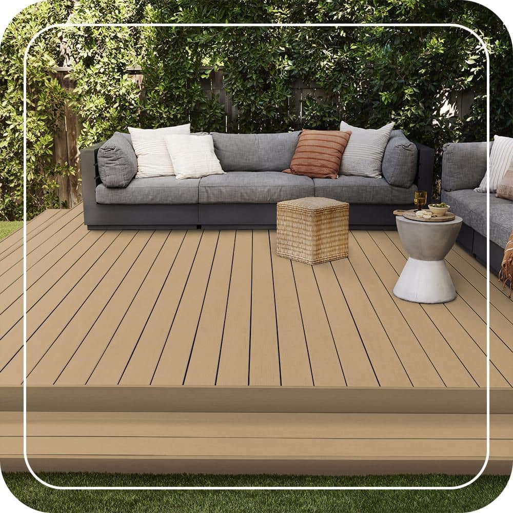 BEHR PREMIUM 1 qt. #SC-145 Desert Sand Solid Color Waterproofing Exterior Wood Stain and Sealer (3)