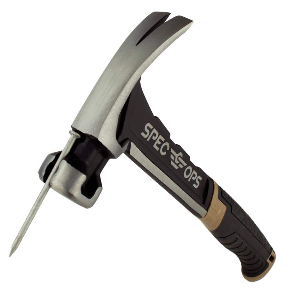 SPEC OPS 3-Piece Tool Set, Includes 20 oz. Nailing Hammer, 11 in. Molding Pry Bar, 3-Piece Nail Set (2)