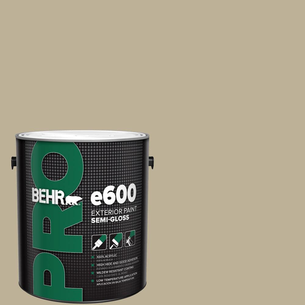 BEHR PRO 1 gal. #770D-4 Clay Pebble Semi-Gloss Exterior Paint