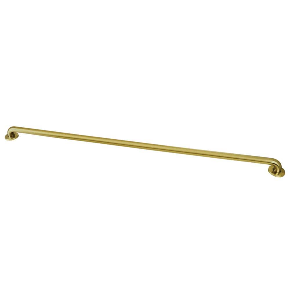 Kingston Brass Meridian 54 in. x 1.25 in. Grab Bar in Brushed Brass (1)