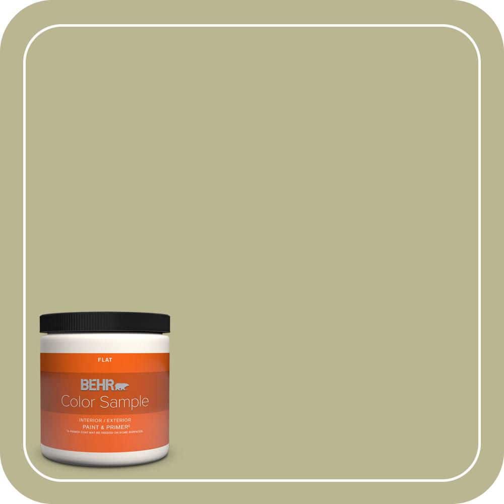 BEHR PREMIUM PLUS #MQ6-56 Lichen Interior/Exterior Paint & Primer Color Sample (1)
