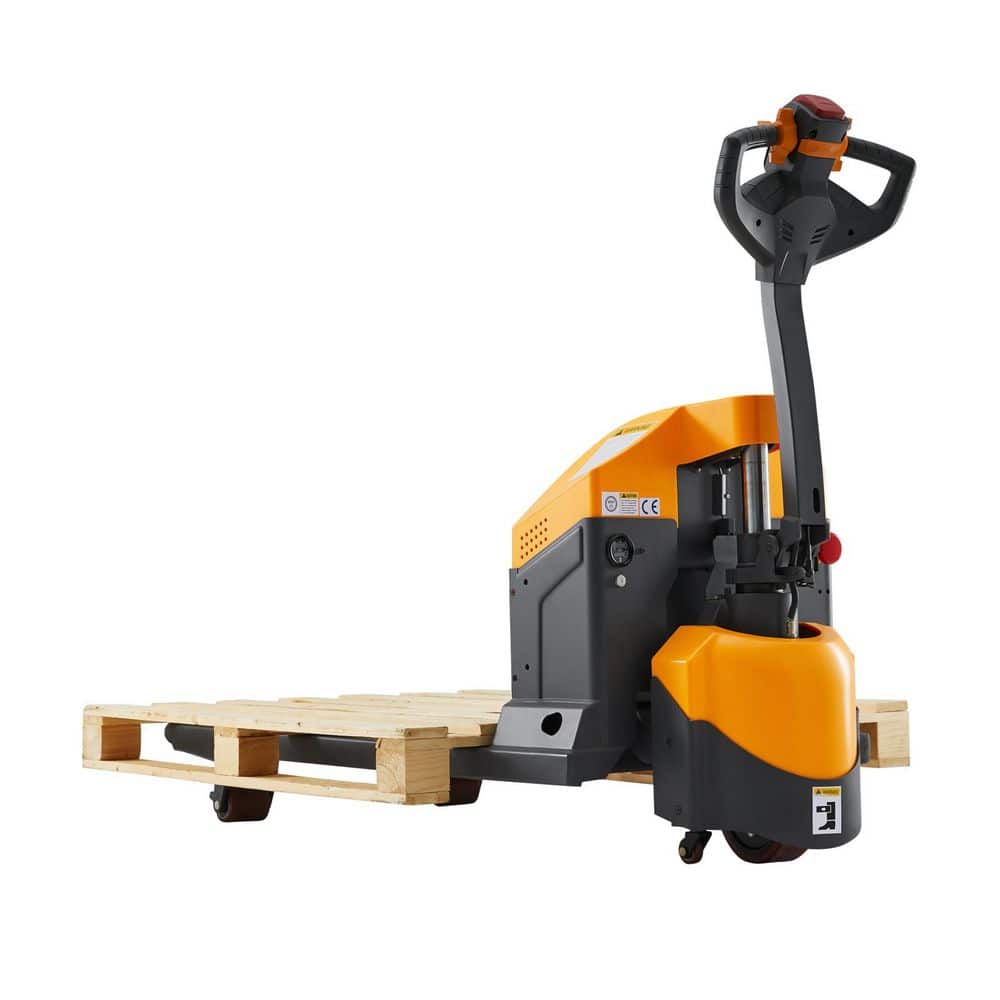 TORY CARRIER (2-Pack) 24V/65AH GEL Battery Powered 3300 lbs. Full Electric Pallet Truck Self-Propelled Pallet Jack 3 in. Lowered Fork (2)