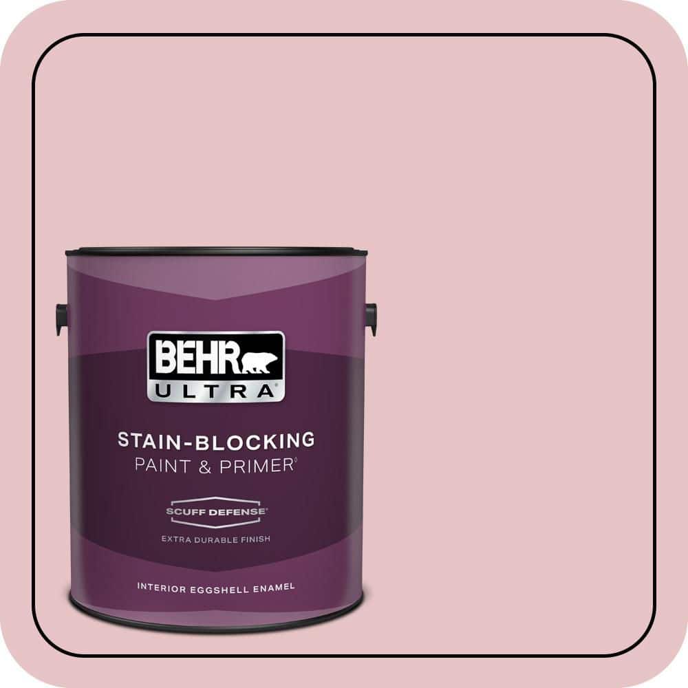 BEHR ULTRA 1 gal. #S140-2 Cranapple Cream Extra Durable Eggshell Enamel Interior Paint & Primer