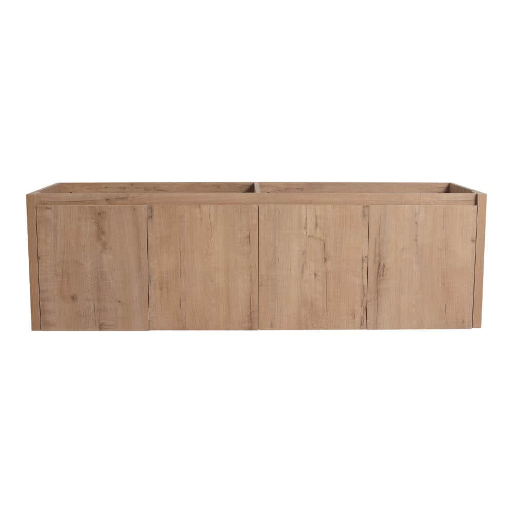 UPIKER 60 in. Bath Vanity Cabinet without Top in Imitative Oak Unassembled (2)