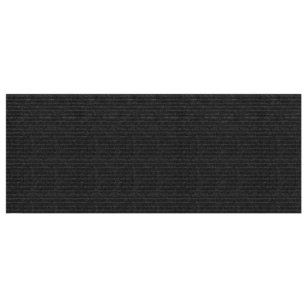TrafficMaster Concord Charcoal 2 ft. x 5 ft. Indoor Commercial Floor Mat (2)