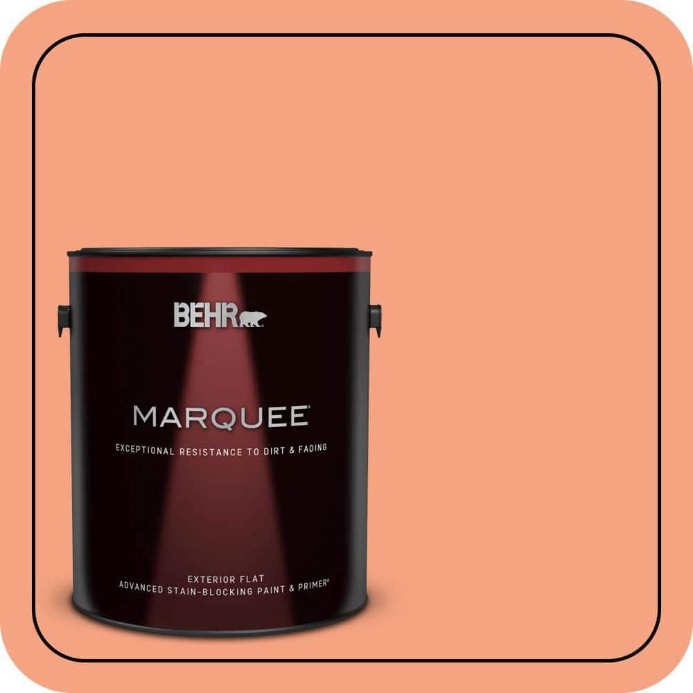BEHR MARQUEE 1 gal. #P190-4 Siren Flat Exterior Paint & Primer
