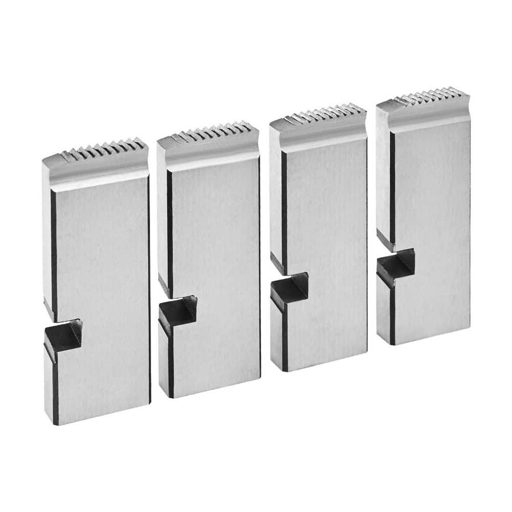 VEVOR Threading Machine Dies, 1/2 in.-3/4 in. NPT Pipe Dies, Right-Handed HSS Pipe Threading Dies Sets (4-Piece) (1)