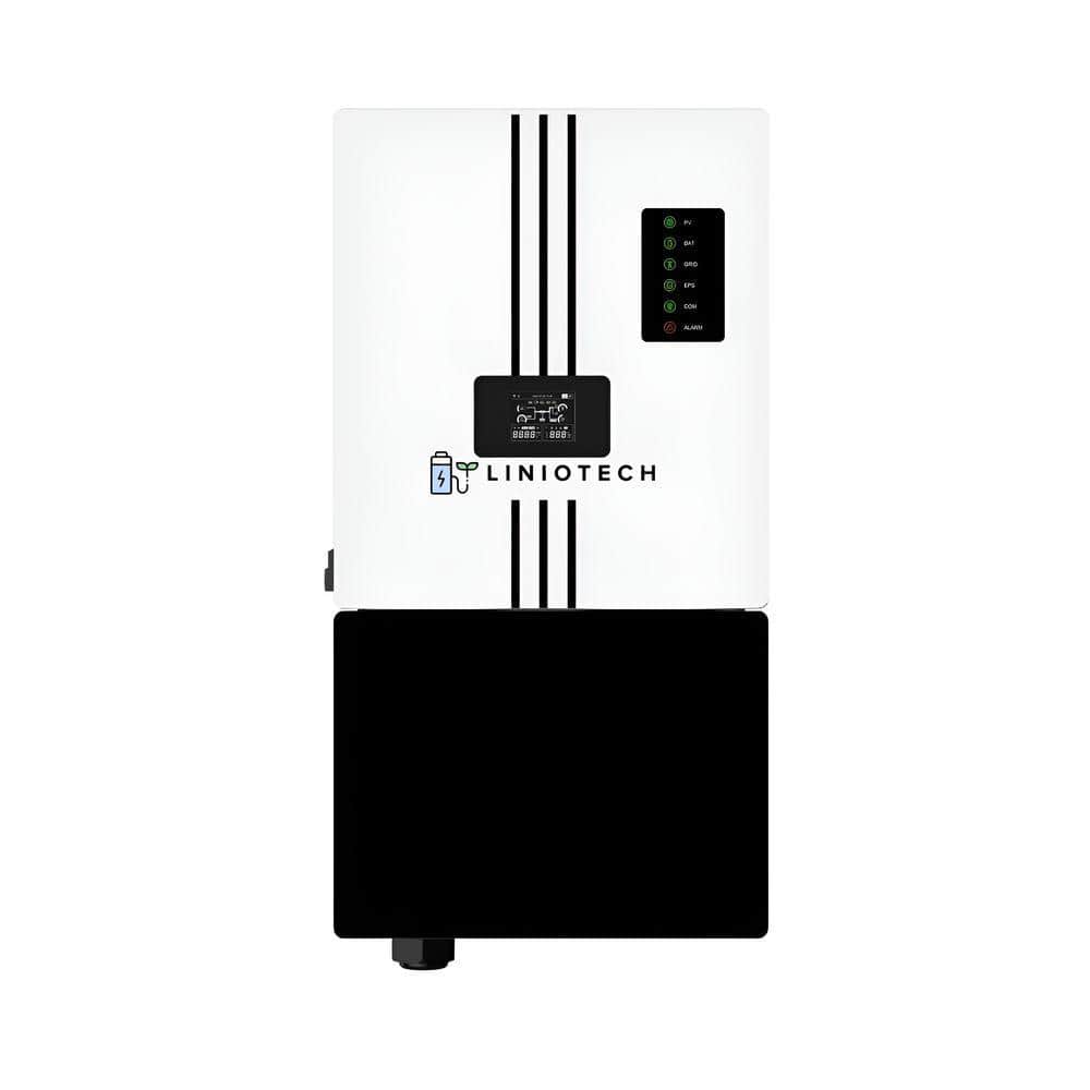LINIOTECH 15KVA Hybrid Inverter All-in-One solar Inverter 15000-Watt PV Input 10000-Watt AC Output