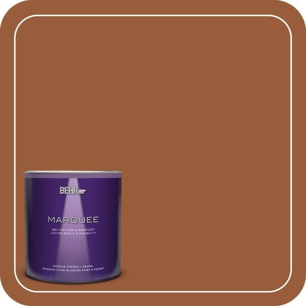 BEHR PREMIUM PLUS #240D-7 Chestnut Stallion Enamel Interior/Exterior Paint & Primer Color Sample (3)