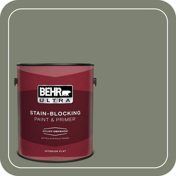 BEHR PREMIUM PLUS #PPU11-18 Cactus Garden Enamel Interior/Exterior Paint & Primer Color Sample (3)