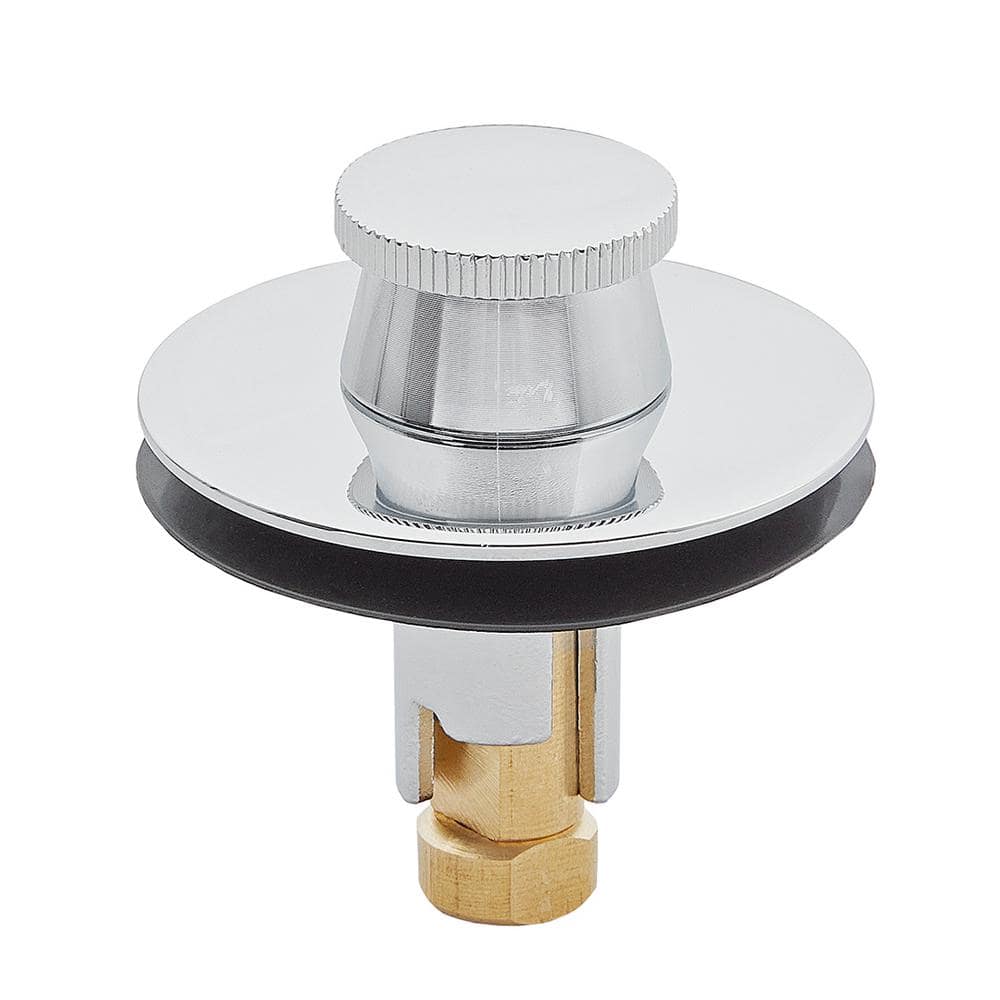 Everbilt Lift and Turn Tub Drain Stopper in Chrome
