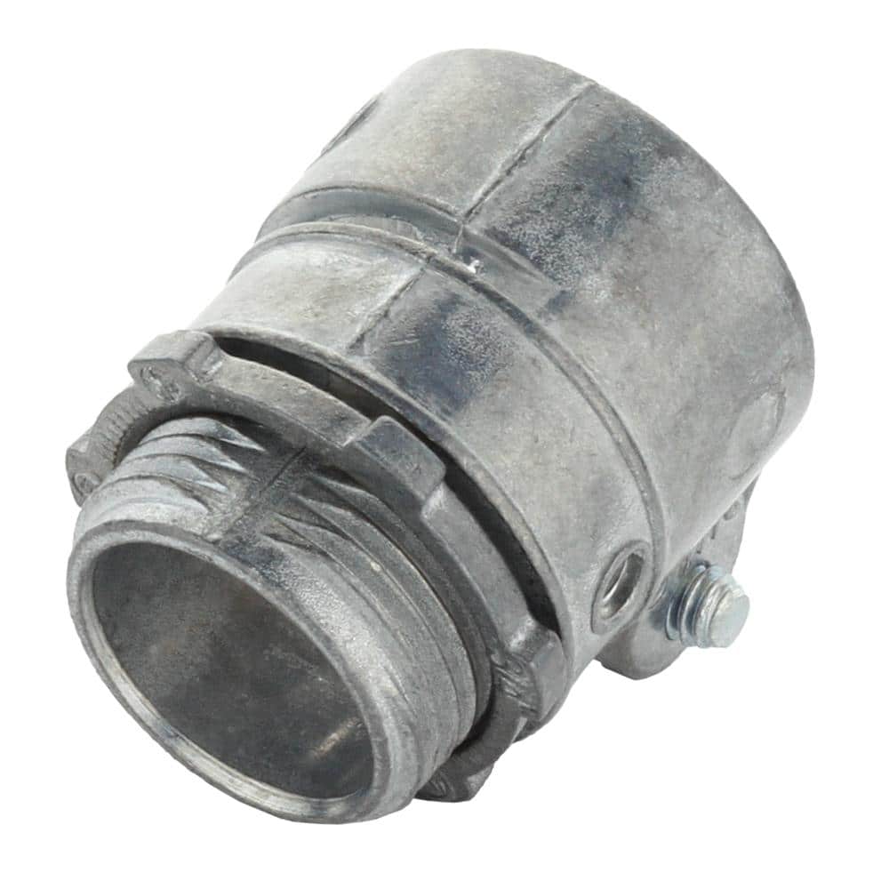 Commercial Electric 3/4 in. Flexible Metal Conduit (FMC) Squeeze Connector (3-Pack) (2)