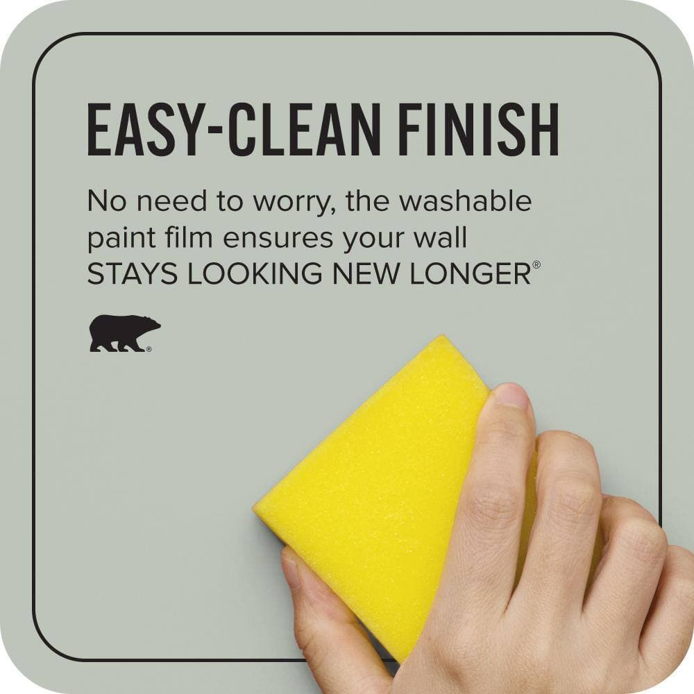 BEHR ULTRA 1 gal. #N410-3 Riverdale Extra Durable Flat Interior Paint & Primer (4)