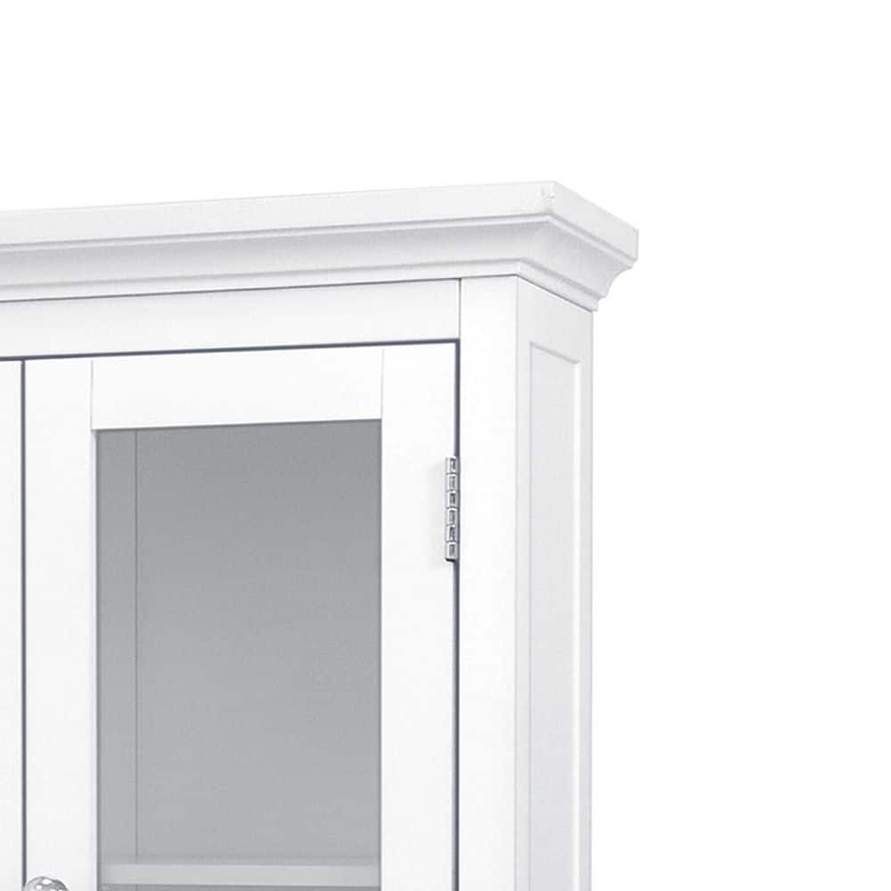 Teamson Home Madison 7 in. D x 20 in. W x 24 in. H Removable Wall Cabinet, White (3)