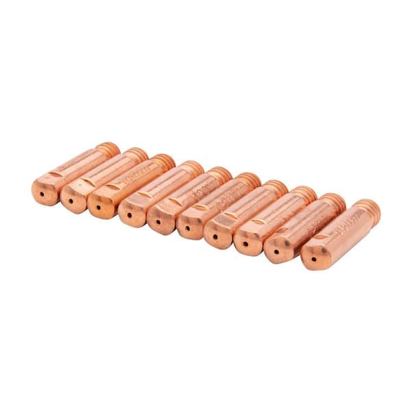 Lincoln Electric .030 in. Wire Feed Welder Contact Tips for Welding Wire up to 3/100 in Diameter (10-Pack) (2)