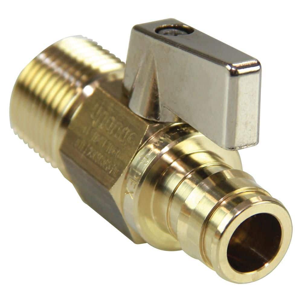 Uponor ProPEX PEX-A Expansion Barb MIP Lead-Free Brass Ball Valve (3)