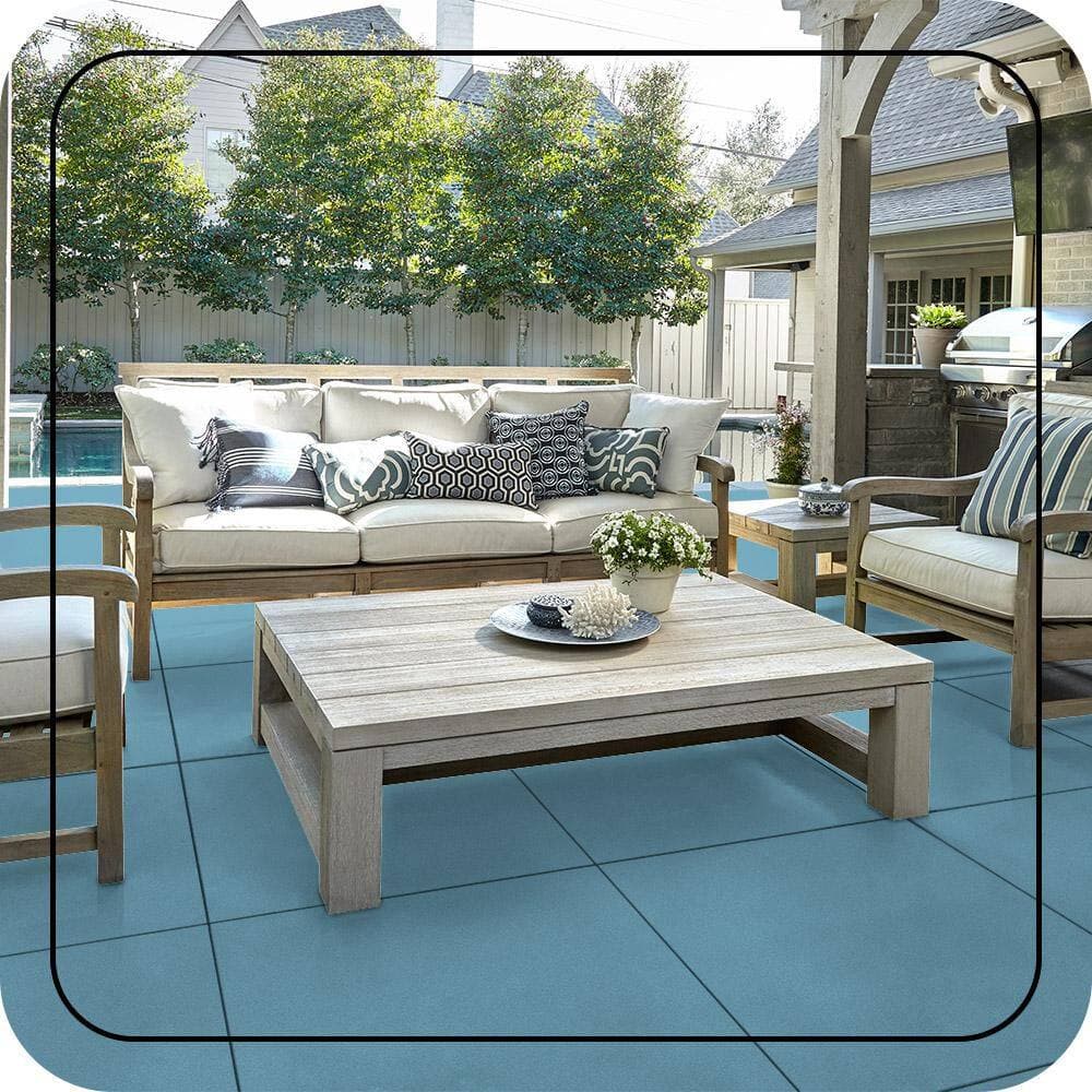 BEHR PREMIUM #S500-4 Textured Low-Lustre Enamel Interior/Exterior Porch and Patio Anti-Slip Floor Paint (3)