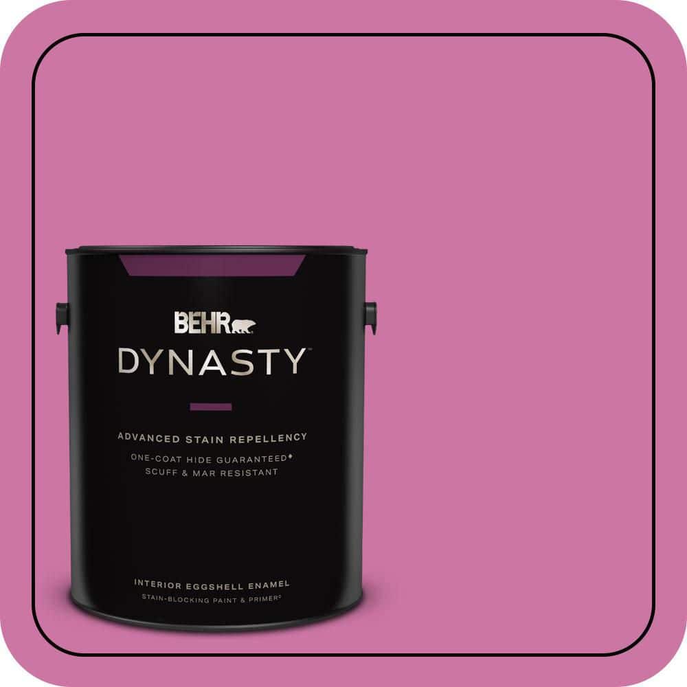BEHR DYNASTY 1 gal. #P120-4 Heart Breaker Eggshell Enamel Interior Stain-Blocking Paint & Primer