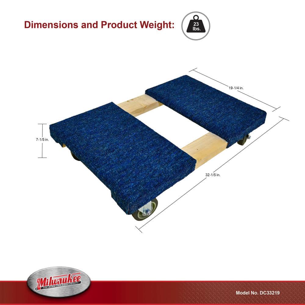 Unbranded 1200 lbs. Capacity Furniture Dolly (3)