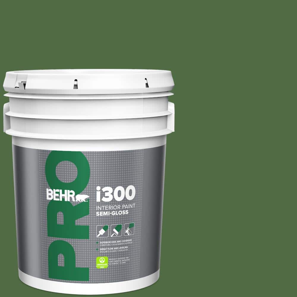 BEHR PRO 5 gal. #440D-7 Vineyard Semi-Gloss Interior Paint