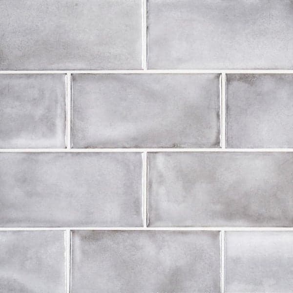 Jeffrey Court Gris Rustico 3 in. x 6 in. Glossy Textured Ceramic Wall Tile (0.125 sq. ft. /Each)