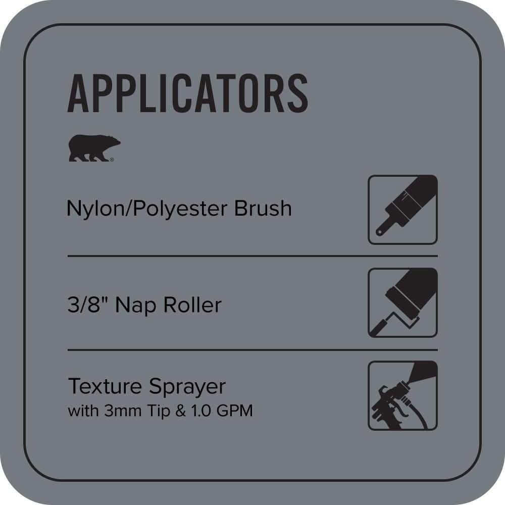 BEHR PREMIUM #N510-5 Textured Low-Lustre Enamel Interior/Exterior Porch and Patio Anti-Slip Floor Paint (4)