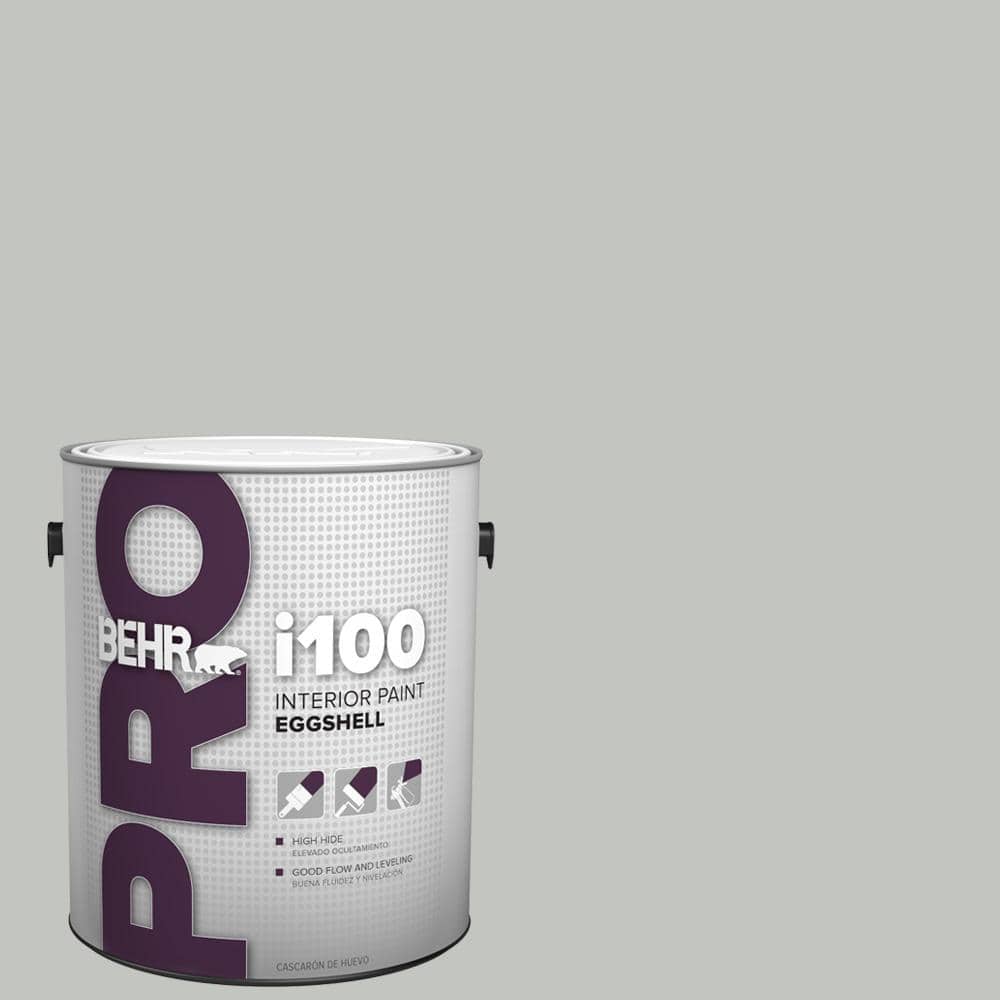 BEHR PRO 1 gal. #PPU25-14 Engagement Silver Eggshell Interior Paint