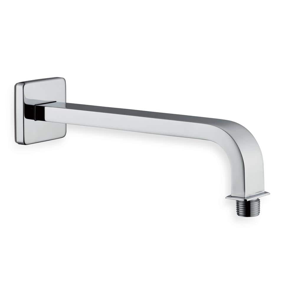 Glacier Bay Modern 10 in. Brass Square Shower Arm (1)