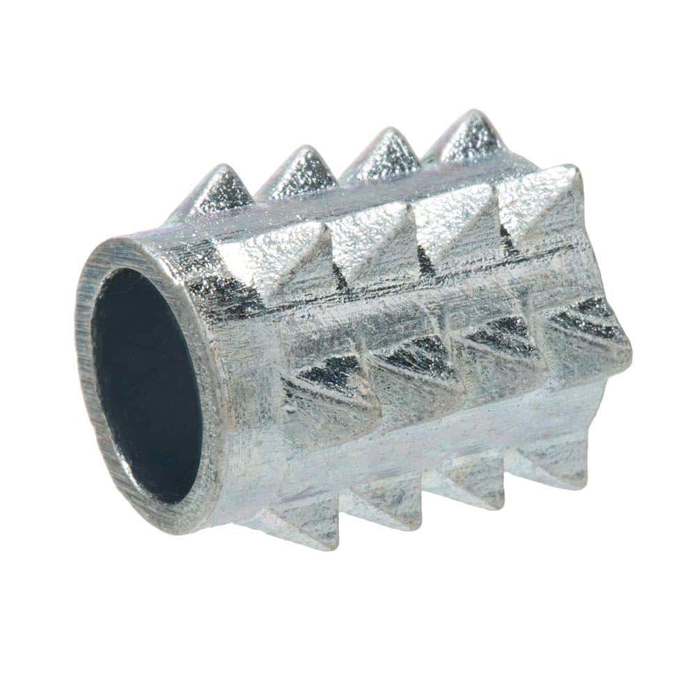 Everbilt 1/4 in.-20 Zinc Plated Insert Nut (4-Pack)