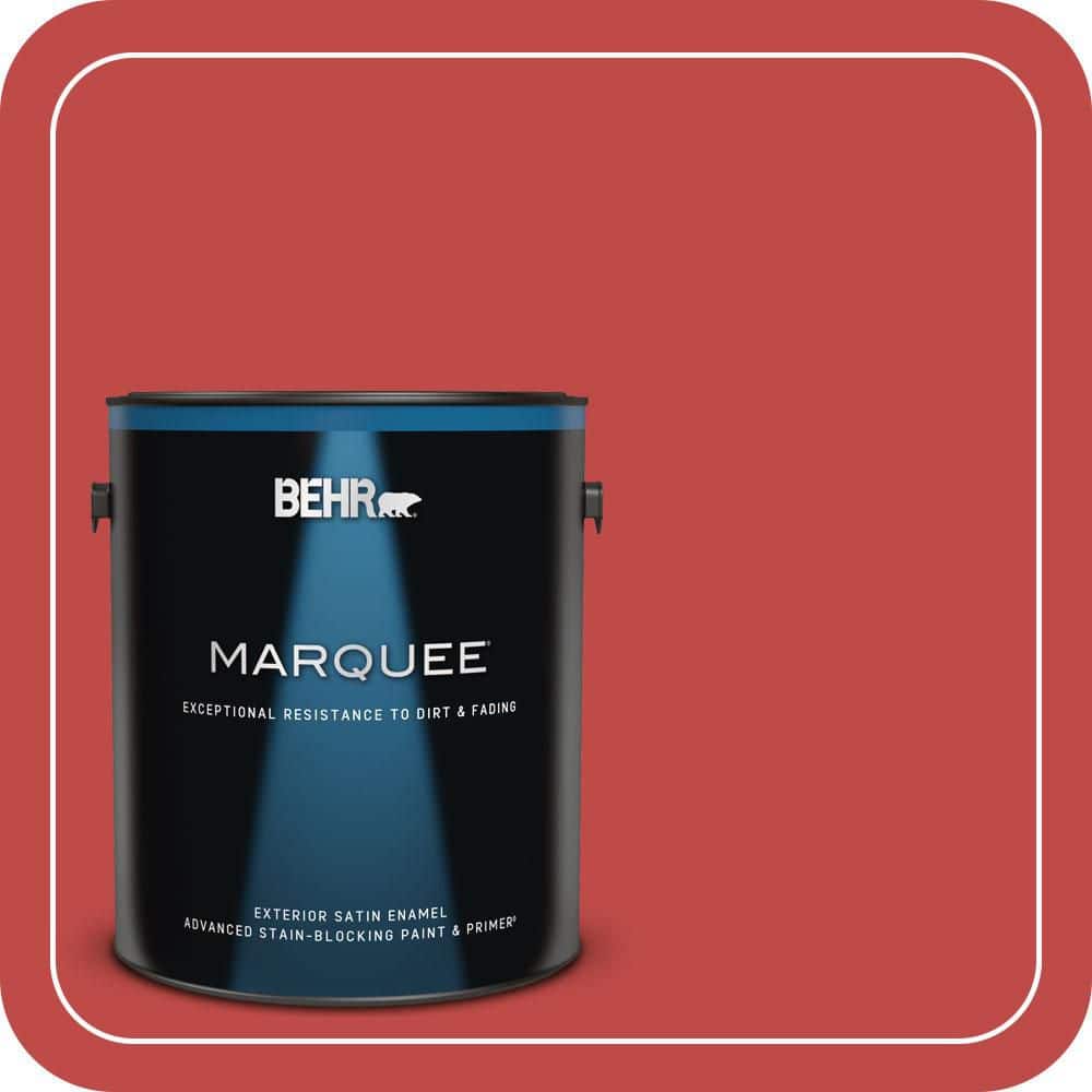 BEHR MARQUEE 1 gal. #P160-6 Intrigue Satin Enamel Exterior Paint & Primer