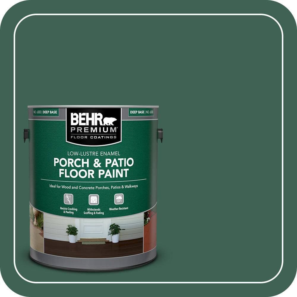BEHR PREMIUM #M430-7 Textured Low-Lustre Enamel Interior/Exterior Porch and Patio Anti-Slip Floor Paint (1)