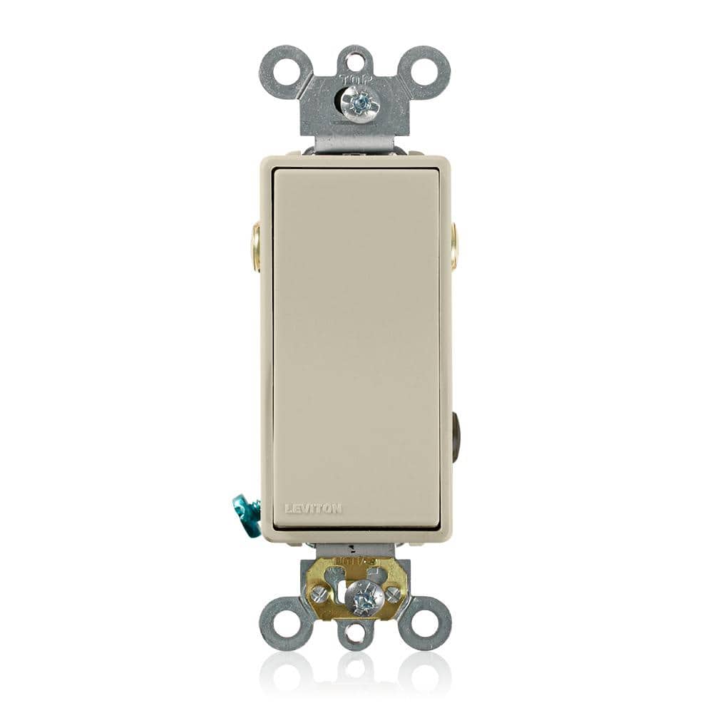 Leviton Decora Plus Commercial Grade 3-Way Rocker Switch, 5623-2I (1)