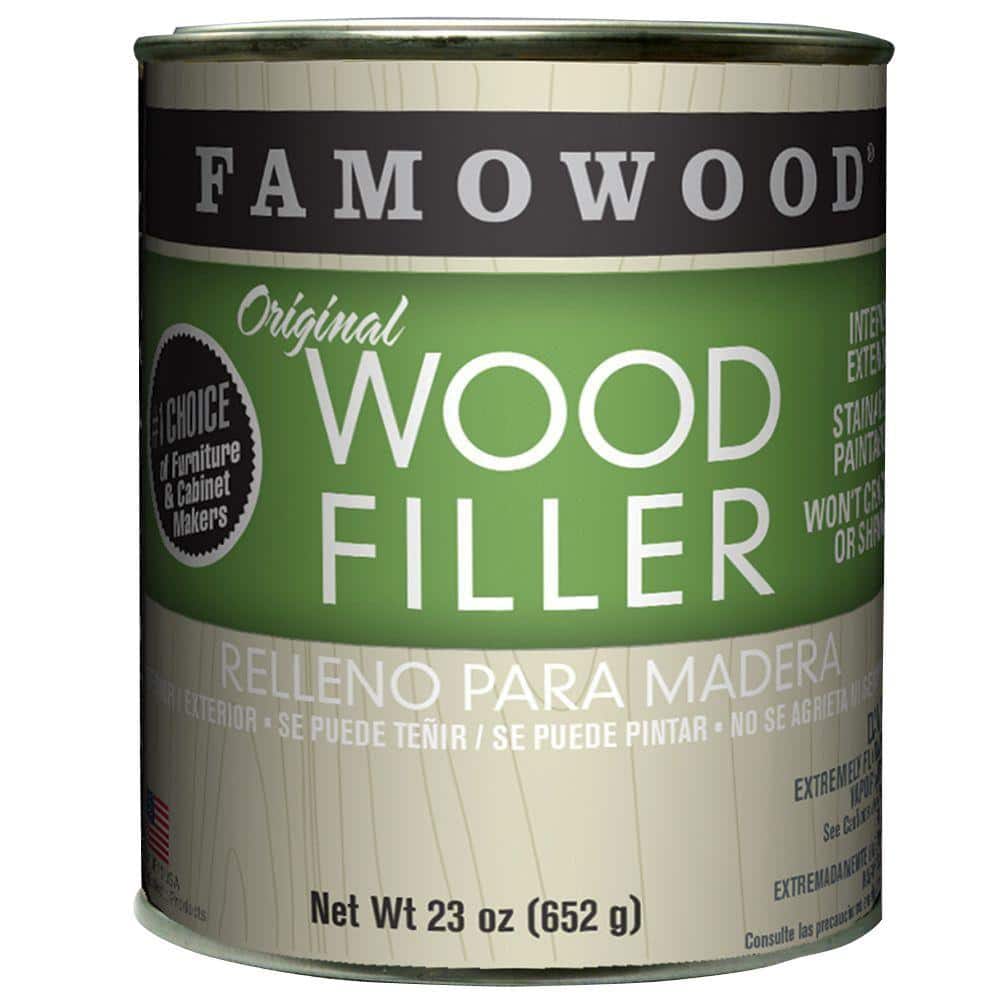 FAMOWOOD 1-pt. Oak/Teak Original Wood Filler (12-Pack)