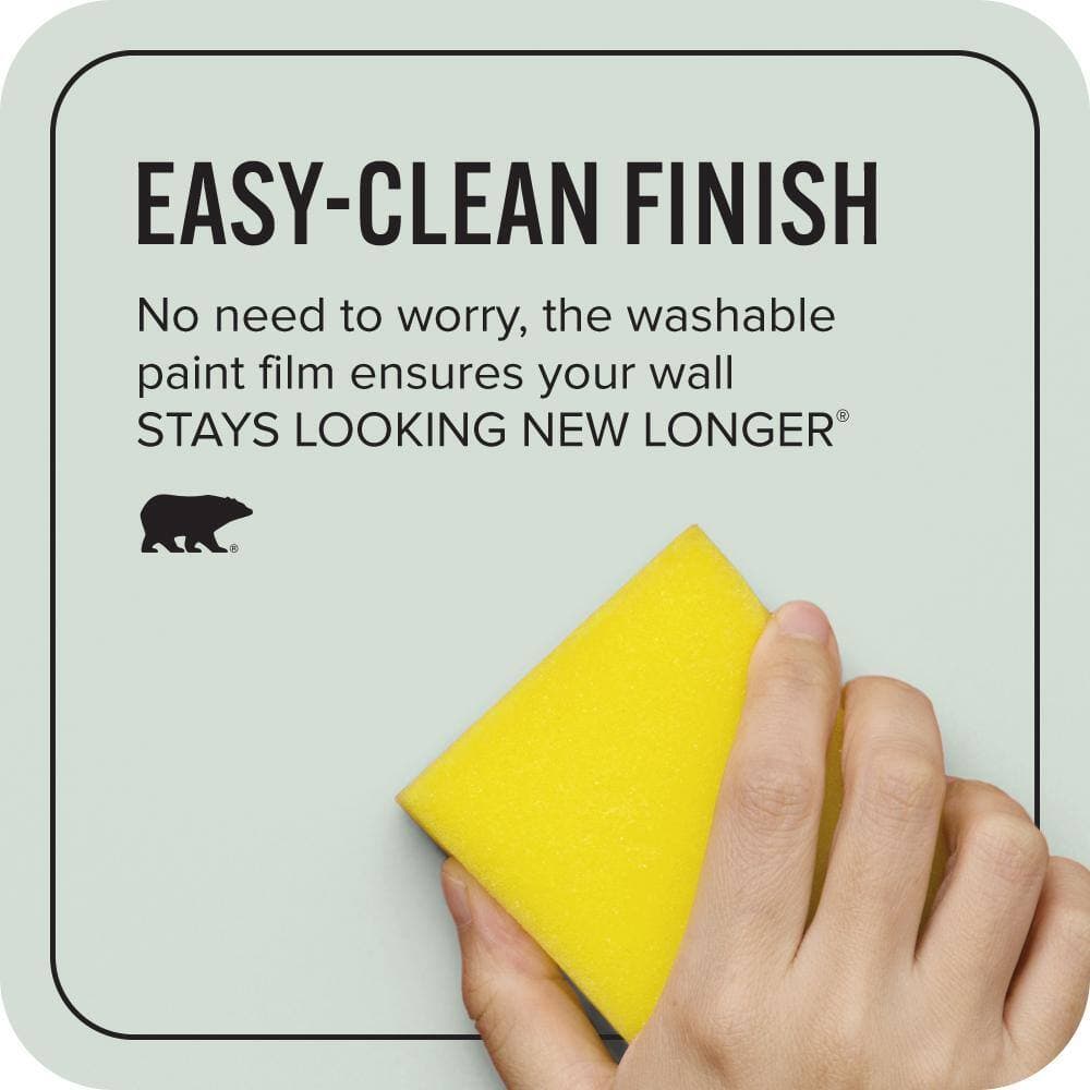 BEHR ULTRA 1 gal. #700E-2 Lime Light Extra Durable Flat Interior Paint & Primer (4)