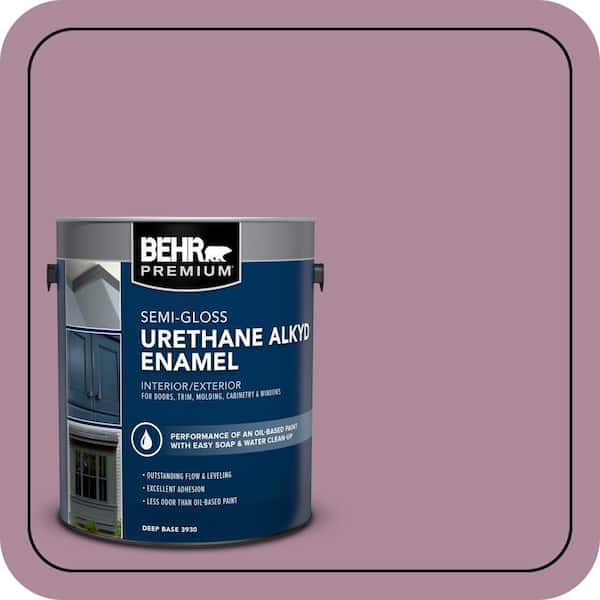 BEHR PREMIUM 1 gal. #S120-5 Reserve Urethane Alkyd Semi-Gloss Enamel Interior/Exterior Paint (2)
