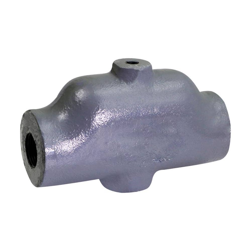 PLUMBFLEX 1 in. Air Vent Eliminator, Heating Boiler Air Scoop, Cast Iron (1)