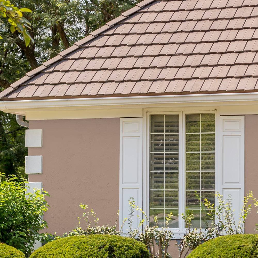 BEHR PREMIUM 5 gal. #N190-4 Rugged Tan Elastomeric Masonry, Stucco and Brick Exterior Paint (4)