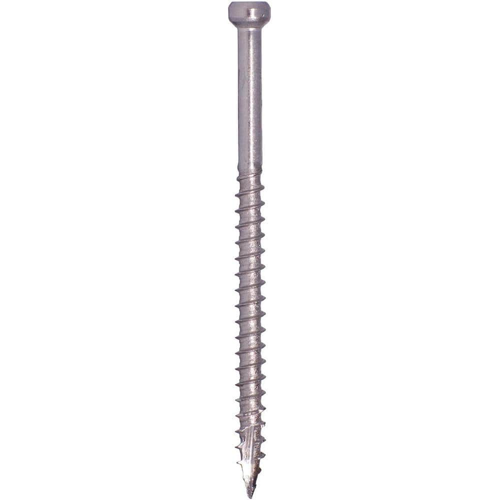 GRK Fasteners #8 x 3-1/8 in. Pheinox Stainless Steel Star Drive Trim Head Fin/Trim Finishing Screw (385-Pack) (3)