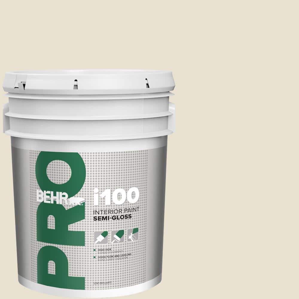 BEHR PRO 5 gal. #BXC-11 Ibis Semi-Gloss Interior Paint