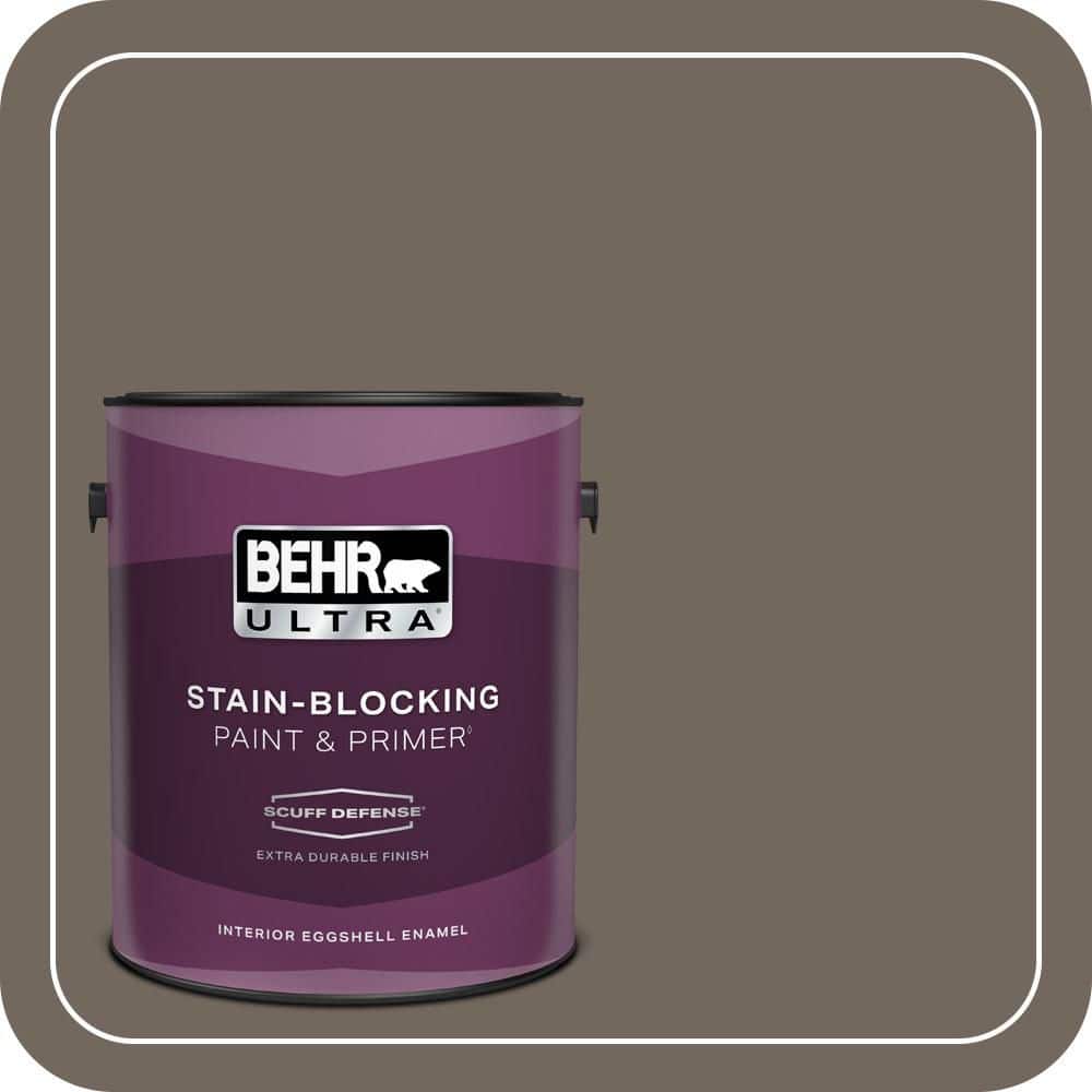 BEHR ULTRA 1 gal. #T16-20 Opus Extra Durable Eggshell Enamel Interior Paint & Primer (1)