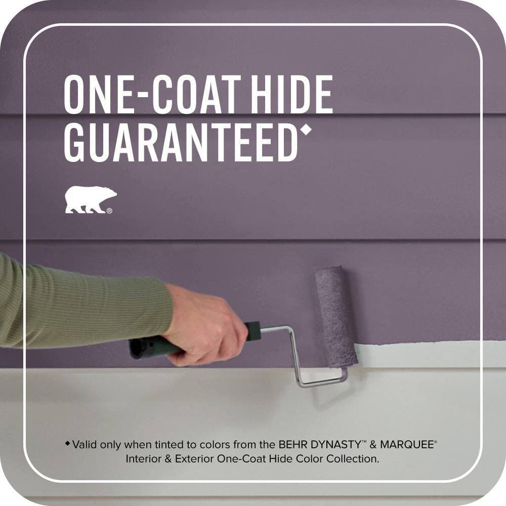 BEHR MARQUEE 1 gal. #S100-6 Blackberry Jam Flat Exterior Paint & Primer (3)
