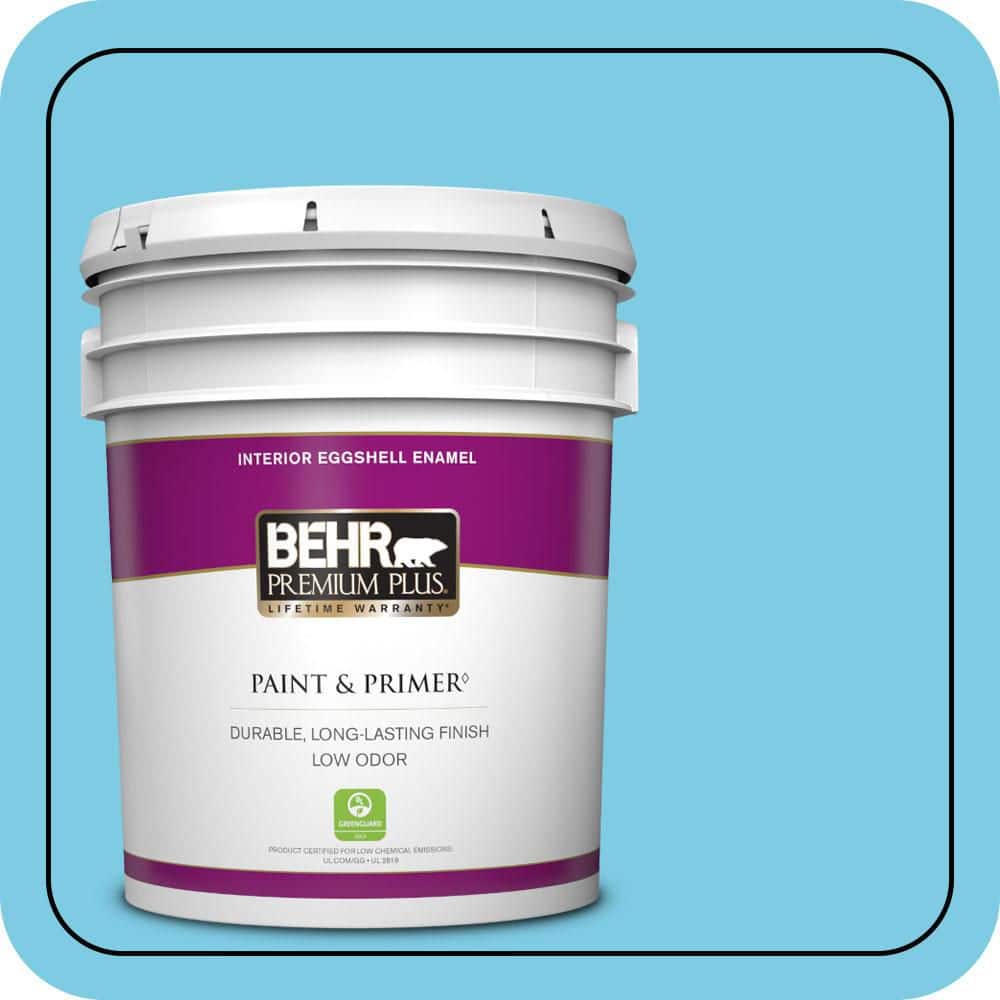 BEHR PREMIUM PLUS #P490-3 Big Chill Enamel Low Odor & Primer (1)