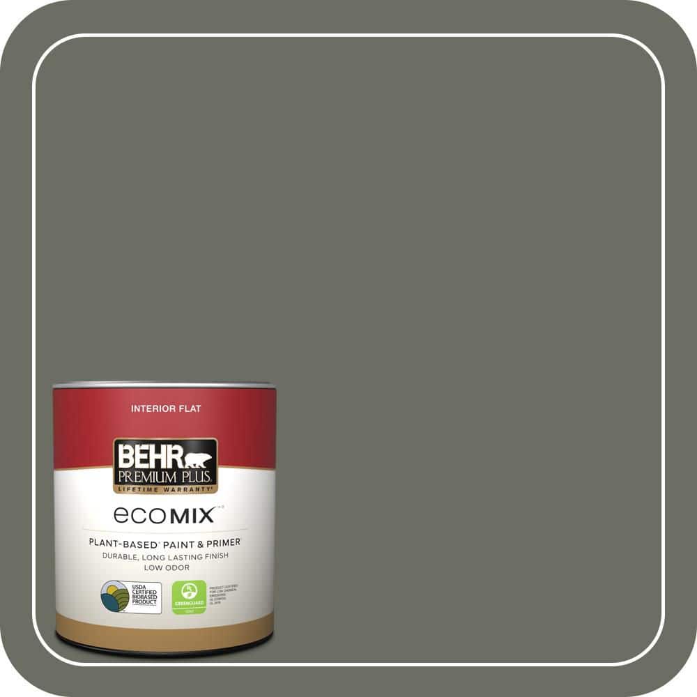 BEHR PREMIUM PLUS #N380-6 Bonsai Trunk Enamel EcoMix Plant-Based & Primer (1)