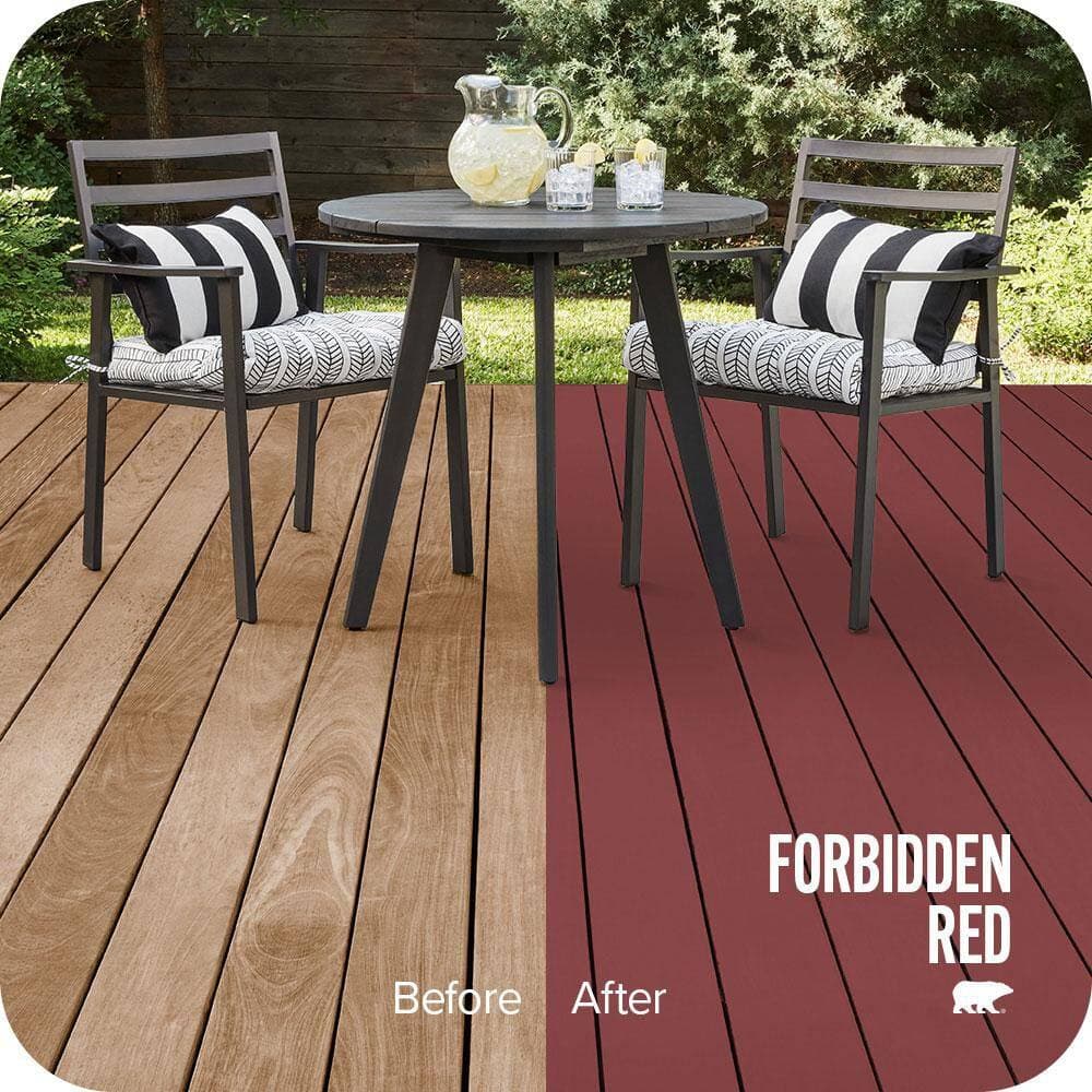 BEHR DECKplus #PPU1-10 Color Waterproofing Exterior Wood Stain (2)