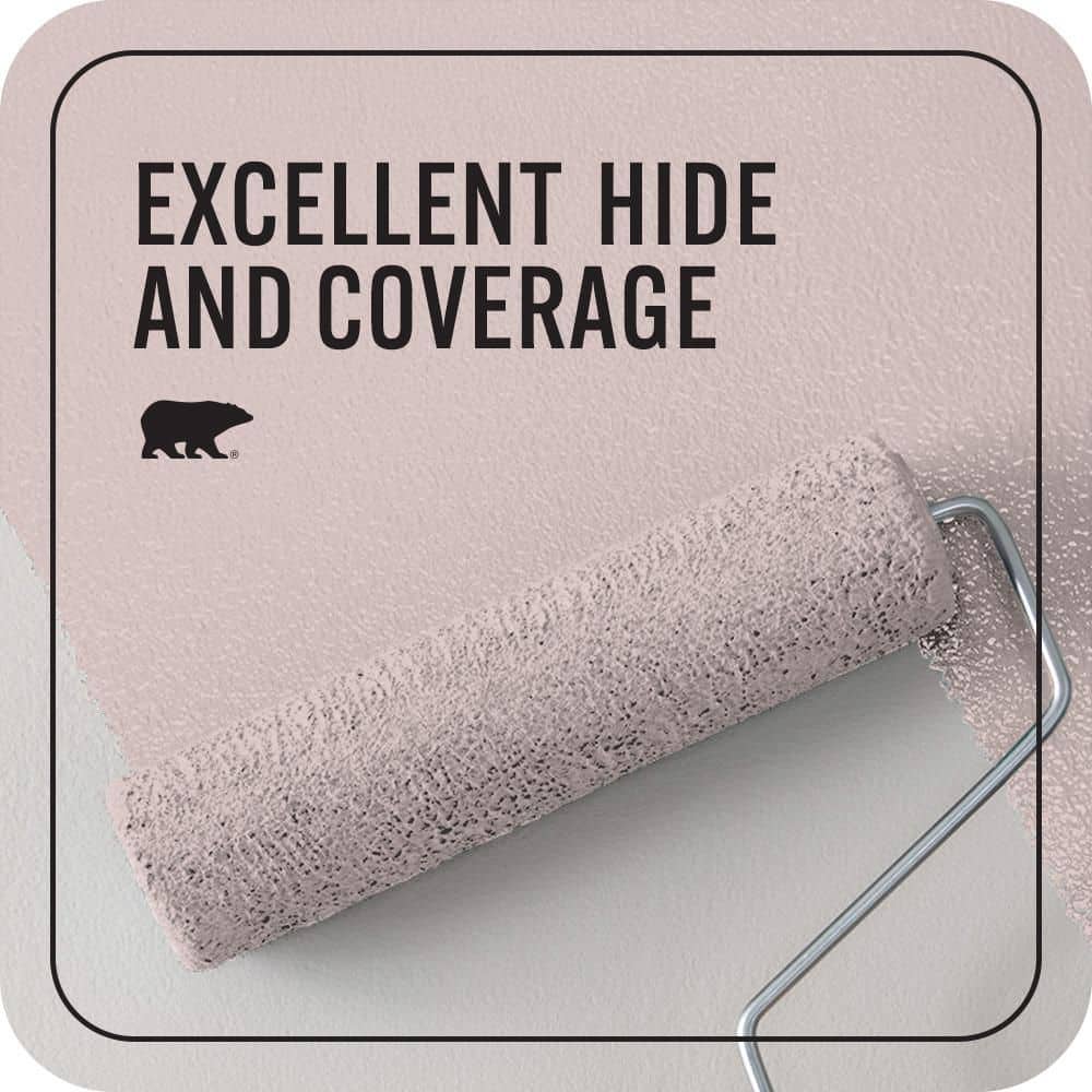 BEHR PREMIUM PLUS #130E-2 Fairview Taupe Enamel Interior/Exterior Paint & Primer Color Sample (4)