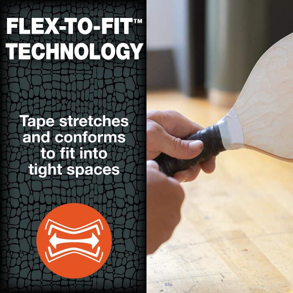 T-REX 1.88 in. x 10 yds. White Waterproofing and Repair Tape (3)