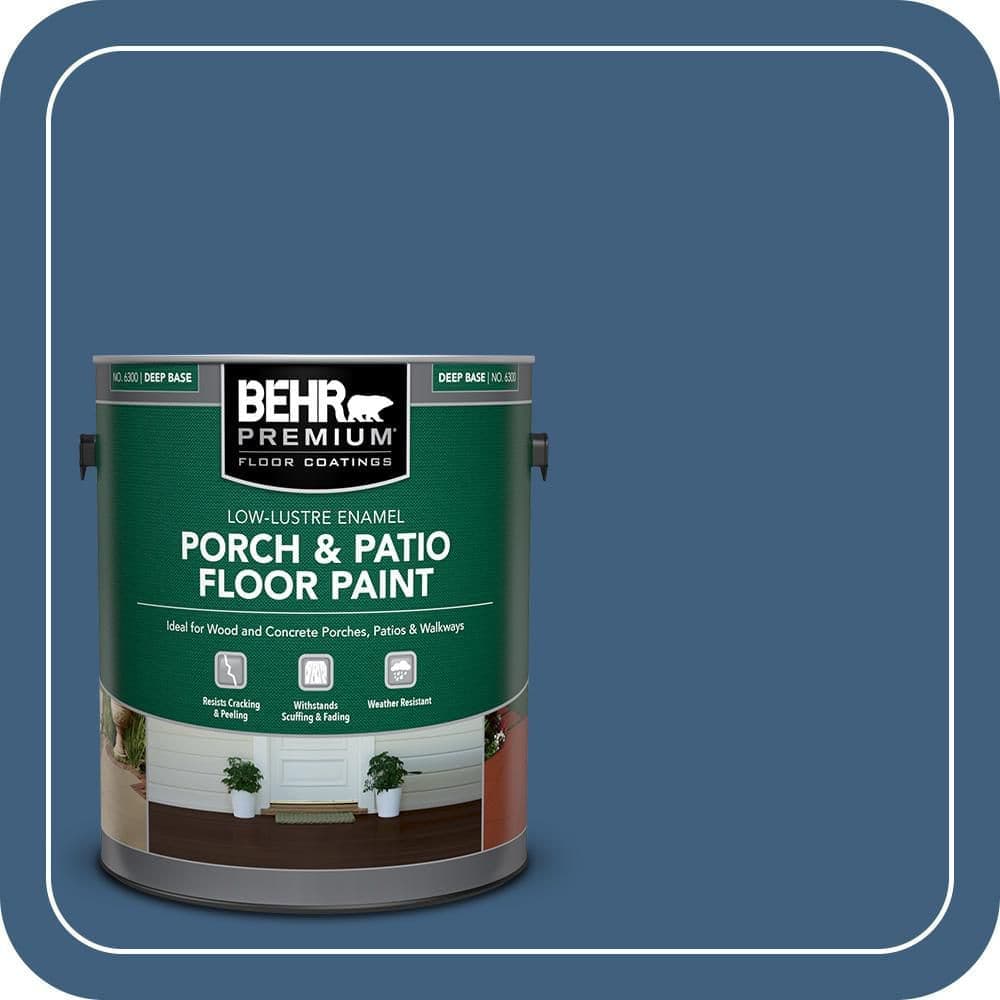 BEHR PREMIUM #M510-6 Low-Lustre Enamel Interior/Exterior Porch and Patio Floor Paint (1)